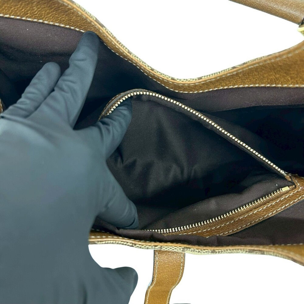 GUCCI Brown Leather Jackie Shoulder Bag - Picture 10 of 10